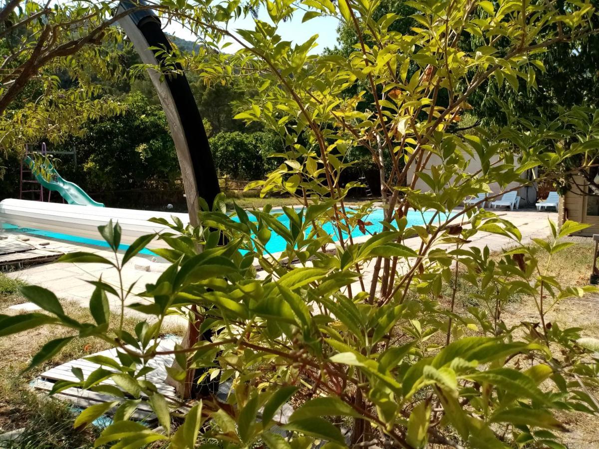 Maison D'Hotes Eco-Responsable Avec Piscine 6X12M Châteaudouble Εξωτερικό φωτογραφία